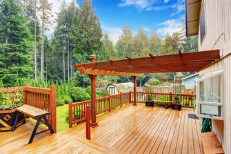 Attached deck